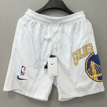 2023/24 Warriors White NBA Cotton Pants