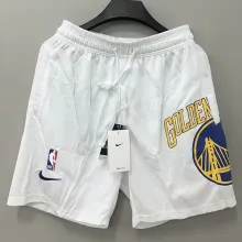 2023/24 Warriors White NBA Cotton Pants