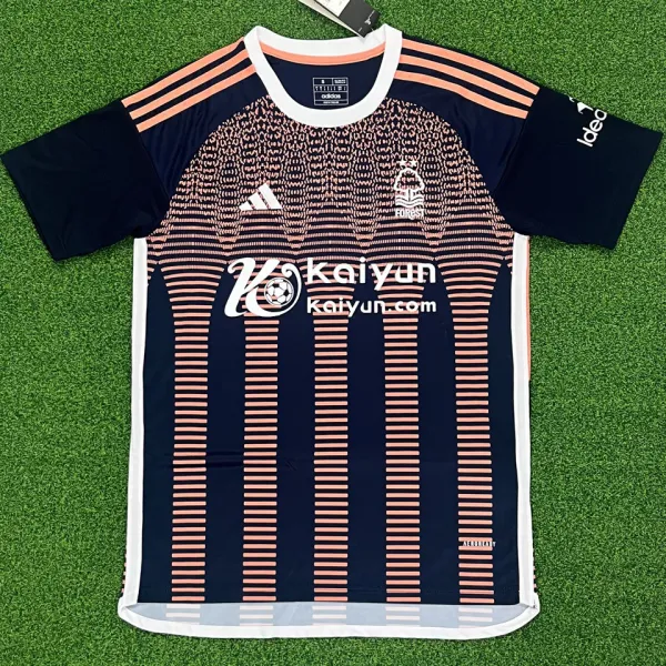2023/24 Nottingham Forest Third Fans Soccer Jersey 有胸前广告