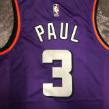 Suns PAUL #3 Purple Retro NBA Jerseys
