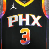 Suns PAUL #3 Black NBA Jerseys