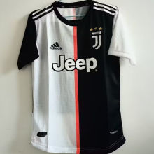 2019/20 JUV Home Player Version Retro Soccer Jersey