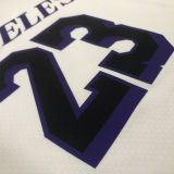 Lakers JAMES #23 White City Edition NBA Jerseys