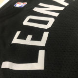 Spurs LEONARD #2 Black NBA Jerseys