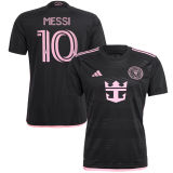 2023/24 Inter Miami 1:1 Quality Away Black Fans Jersey 胸前新广告