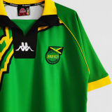 1998 JAMAICA Away Green Retro Soccer Jersey