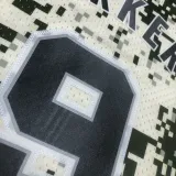 2013/14 Spurs PARKER #9 Camo Retro NBA Jerseys 热压