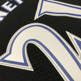 1997/98 Timberwolves GARNETT #21 Black Retro NBA Jerseys 热压