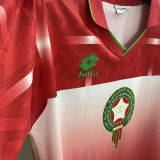 1994/95 Morocco Red Retro Soccer Jersey