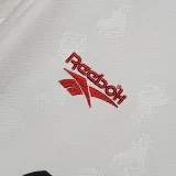 1996-97 LFC Away White Retro Soccer Jersey