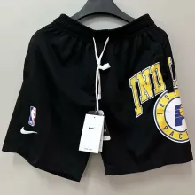 2023/24 Pacers Black NBA Cotton Pants