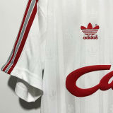 1988/89 LFC Third White Retro Soccer Jersey