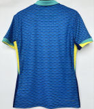 2024/25 Brazil Away Blue Player Version Jersey
