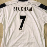 2000/01 M Utd Away White Long Sleeve Retro Soccer Jersey