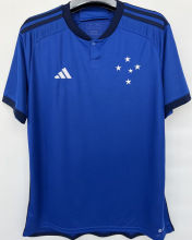 2023/24 Cruzeiro 1:1 Quality Home Blue Fans Jersey