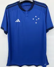 2023/24 Cruzeiro 1:1 Quality Home Blue Fans Jersey
