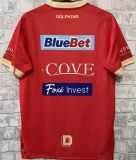 2023 Dolphins Red Rugby Shirt 海豚