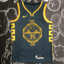 Warriors DURANT #35 Black NBA Jerseys