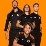 2023/24 Roma 1:1 Quality Third Black Fans Jersey