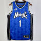 2023/24 Magic MCGRADY #1 Royal Blue Retro NBA Jerseys 热压