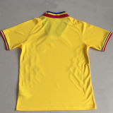1994 România Yollow Retro Soccer Jersey