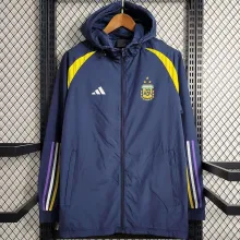 2023/24 Argentina Sapphire Blue Windbreaker
