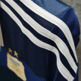2014 Argentina Away Retro Long Sleeve Jersey