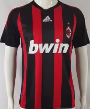 2008/09 AC Milan Home Retro Soccer Jersey