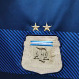 2014 Argentina Away Retro Soccer Jersey