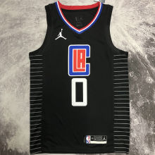 Clippers WESTBROOK #0 Black NBA Jerseys