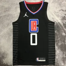 Clippers WESTBROOK #0 Black NBA Jerseys