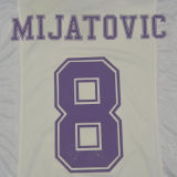 1997-1998 RM White Home Retro Soccer Jersey
