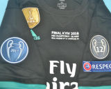 RONALDO # 7 RM Away Retro Long Sleeve Jersey 2017/18 (Have All Patch) (2017+12)全套章 ★★