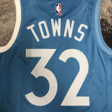 Timberwolves TOWNS #32 Blue NBA Jerseys