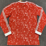 1989-1991 LFC Home Red Long Sleeve Retro Soccer Jersey