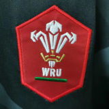 2021/22 Wales Away Black Rugby Shirt 威尔士
