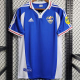 2000 Yugoslavia Home Blue Retro Soccer Jersey