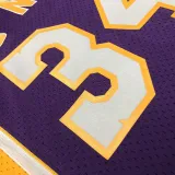 1999/00 Lakers ONEAL #8 purple Retro NBA Jerseys热压