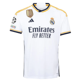 2023/24 RM Home White Player Version Soccer Jersey
