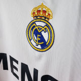 2005-2006 RM White Home Retro Soccer Jersey