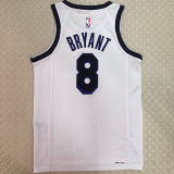 Lakers BRYANT #8 White City Edition NBA Jerseys