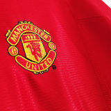 2000/02 M Utd Home Red Retro Soccer Jersey