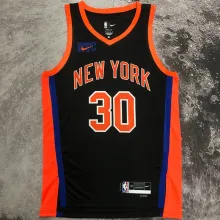 2023 NY Knicks RANODLE #30 Black City Edition NBA Jerseys