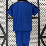 1994 Argentina Away Retro Kids Soccer Jersey