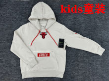2023/24 Bulls Kids NBA White Hoody