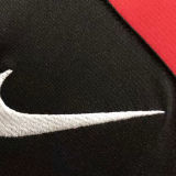 2010 M Utd Home Red Long Sleeve Retro Soccer Jersey
