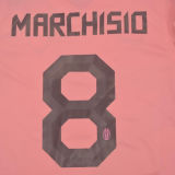 2011-2012 JUV Away Pink Retro Soccer Jersey