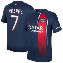 MBAPPÉ #7 PSG 1:1 Quality Home Fans Jersey 2023/24 ★★