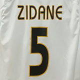 2004-2005 RM White Home Retro Soccer Jersey