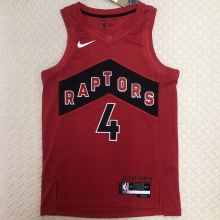 Toronto Raptors BARNES #4 Red Away NBA Jerseys